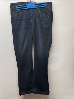 Democracy "Ab"solution Itty Bitty Bootcut Jeans Mid-Rise Size 10 B1221BBEA